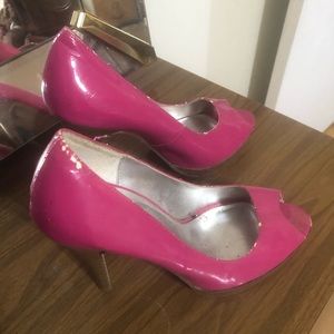 Hot Pink Pumps